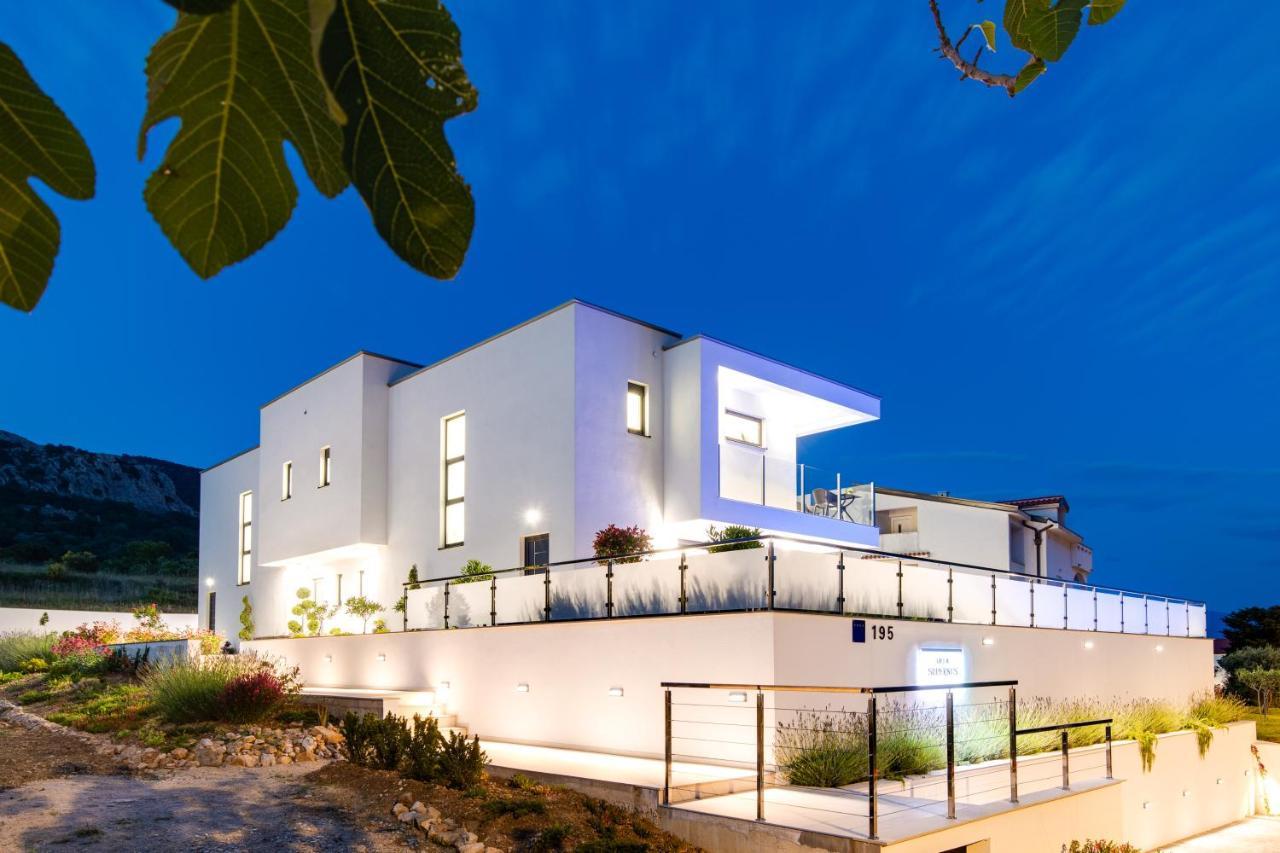Villa Supernus With Heated Pool Baška Dış mekan fotoğraf